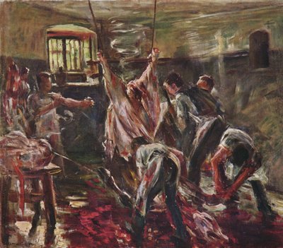 Im Schlachthaus von Lovis Corinth